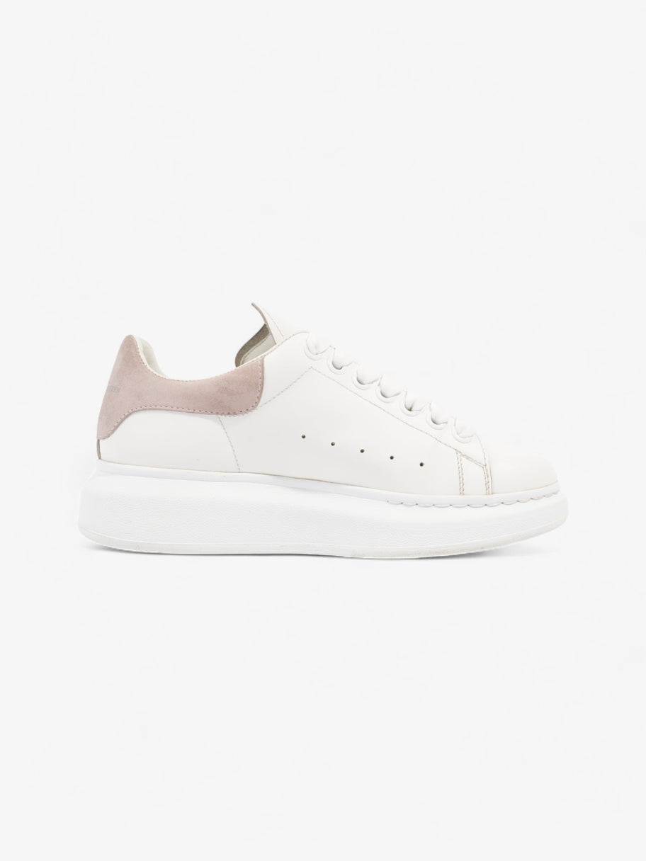 Alexander McQueen Oversized Sneaker White / Pink Tab Leather EU 37.5 UK 4.5 Image 4