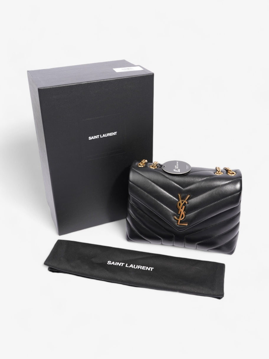 Saint Laurent Lou Lou Black Matelasse Leather Small Image 9