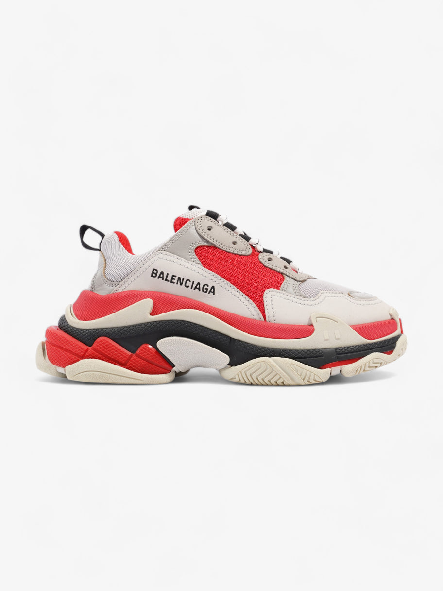 Triple S Red / Grey / White Mesh EU 37 UK 4 Image 1