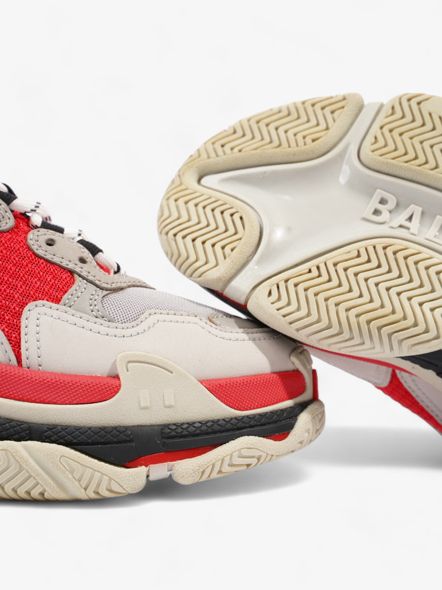 Triple S Red / Grey / White Mesh EU 37 UK 4 Image 9