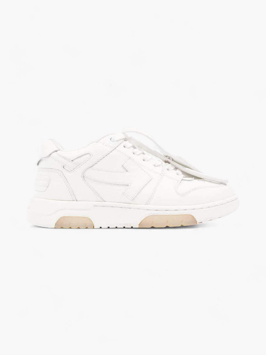 Off White Out Of Office Sneakers White  / Black Leather EU 39 UK 6 Image 1