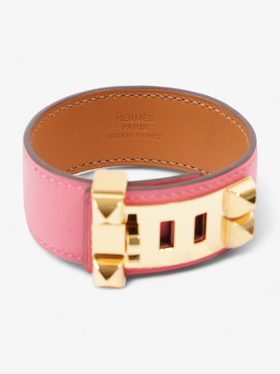 Hermes Collier De Chien Rose ExtrÍme Calfskin Leather T2 (15.5cm) Image 3