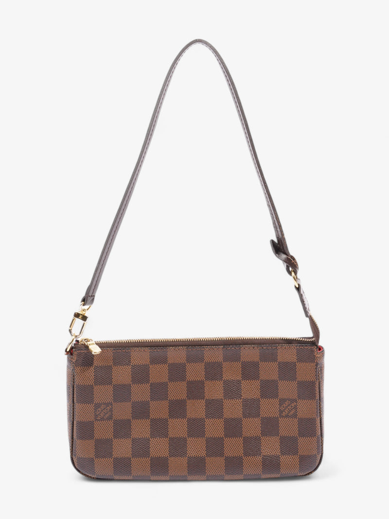  Louis Vuitton Pochette Accessoires Damier Ebene Coated Canvas