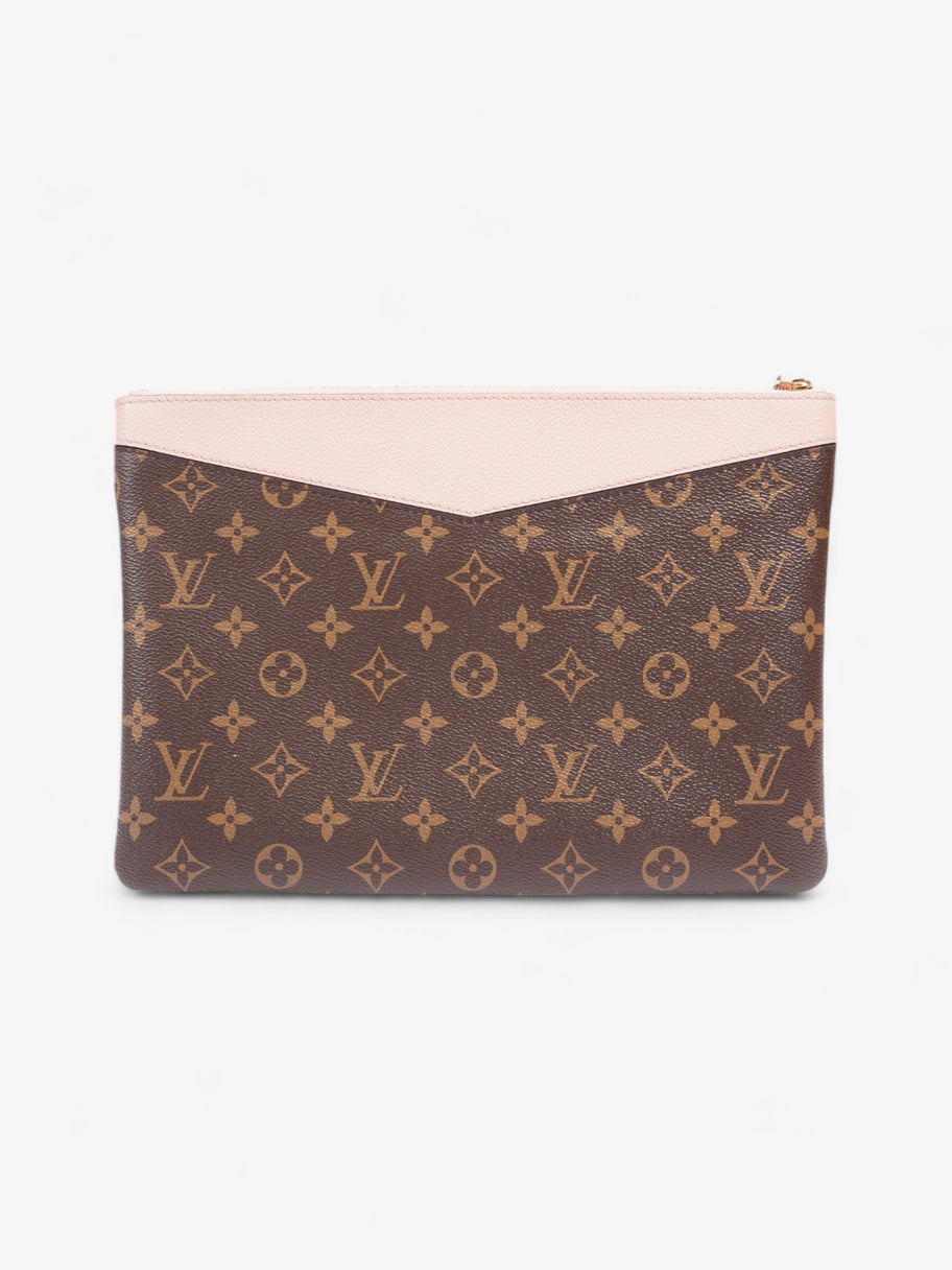 Louis Vuitton Daily Pouch Monogram / Rose Poudre Coated Canvas Image 3