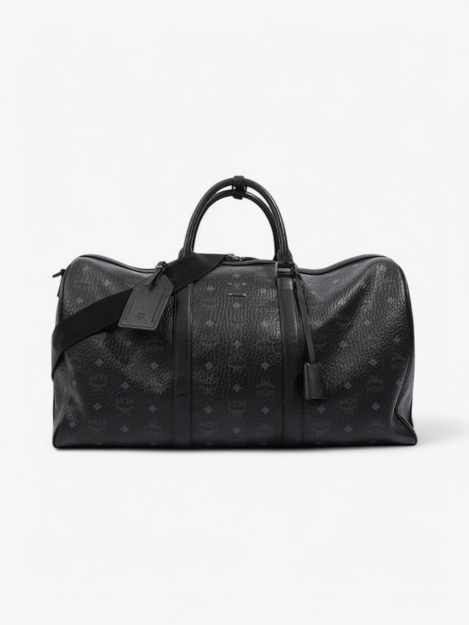 MCM Ottomar Weekender Bag Black Leather Image 1