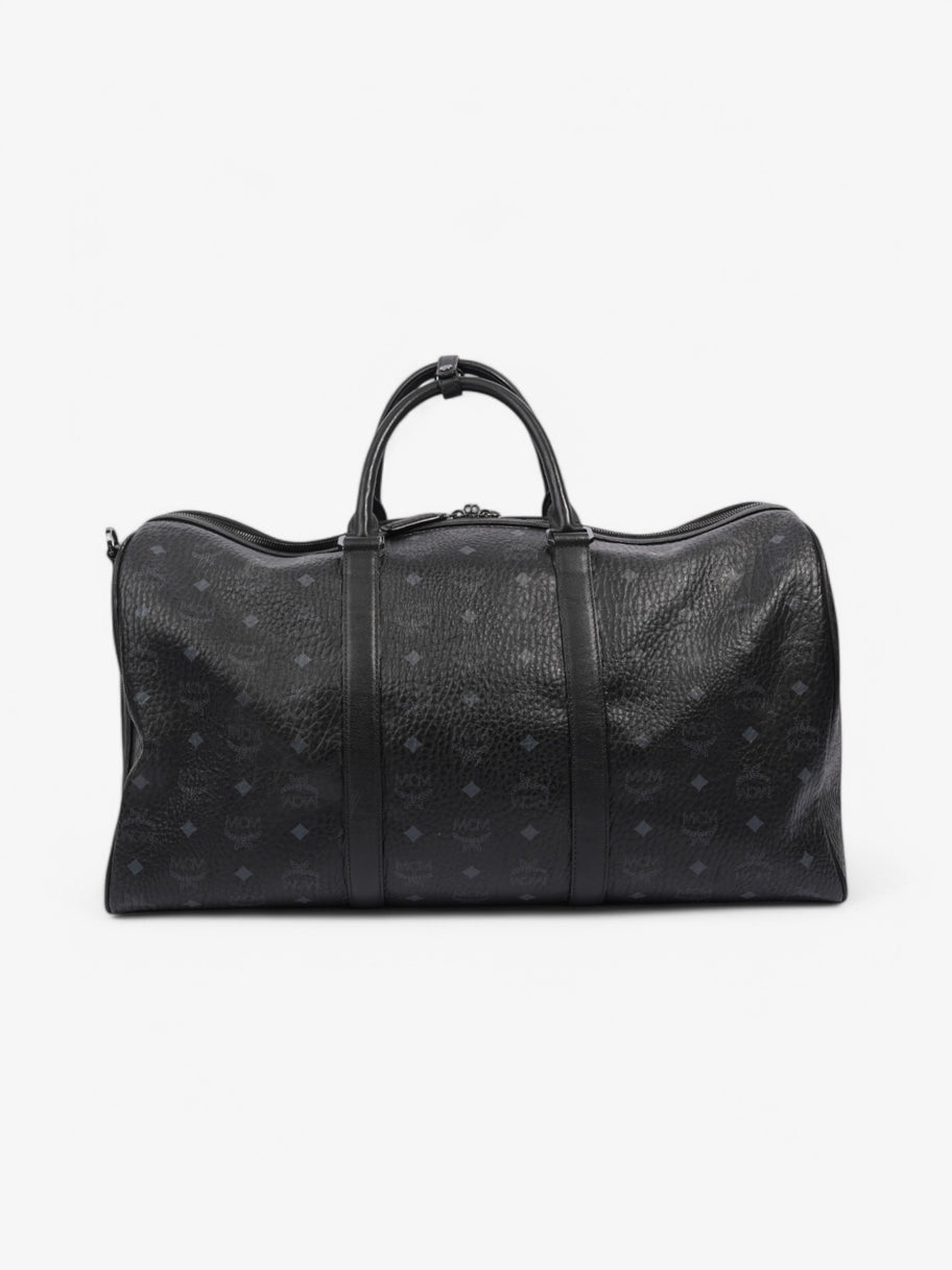 MCM Ottomar Weekender Bag Black Leather Image 4