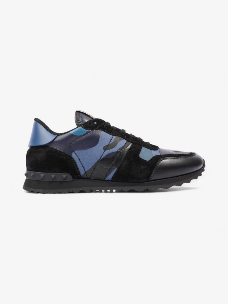  Valentino Rockstud Runners Bluette / Black Suede EU 40 UK 6