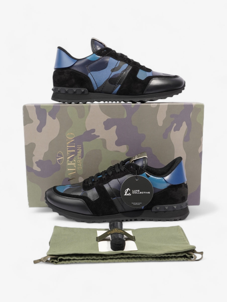 Valentino Rockstud Runners Bluette / Black Suede EU 40 UK 6 Image 10