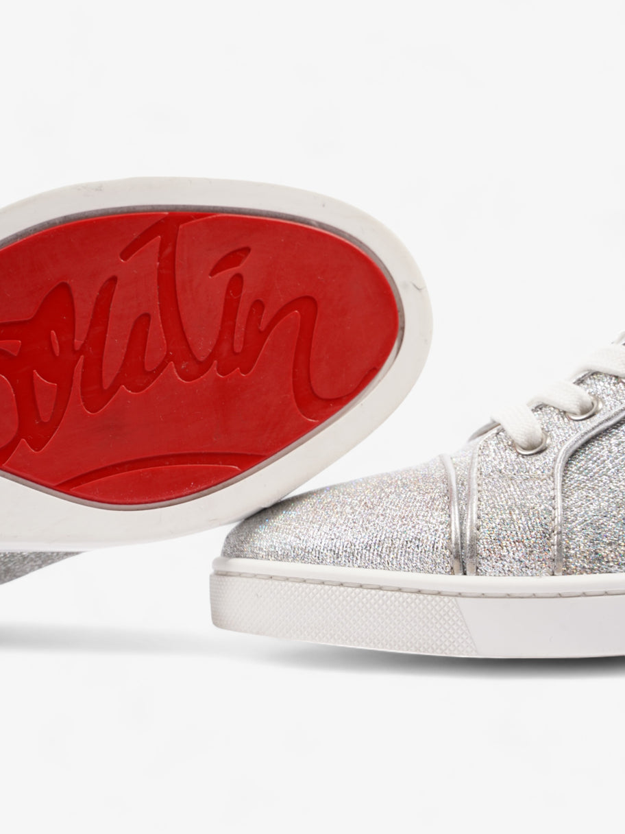 Christian Louboutin Bip Bip Orlato Silver Glitter EU 35.5 UK 2.5 Image 11