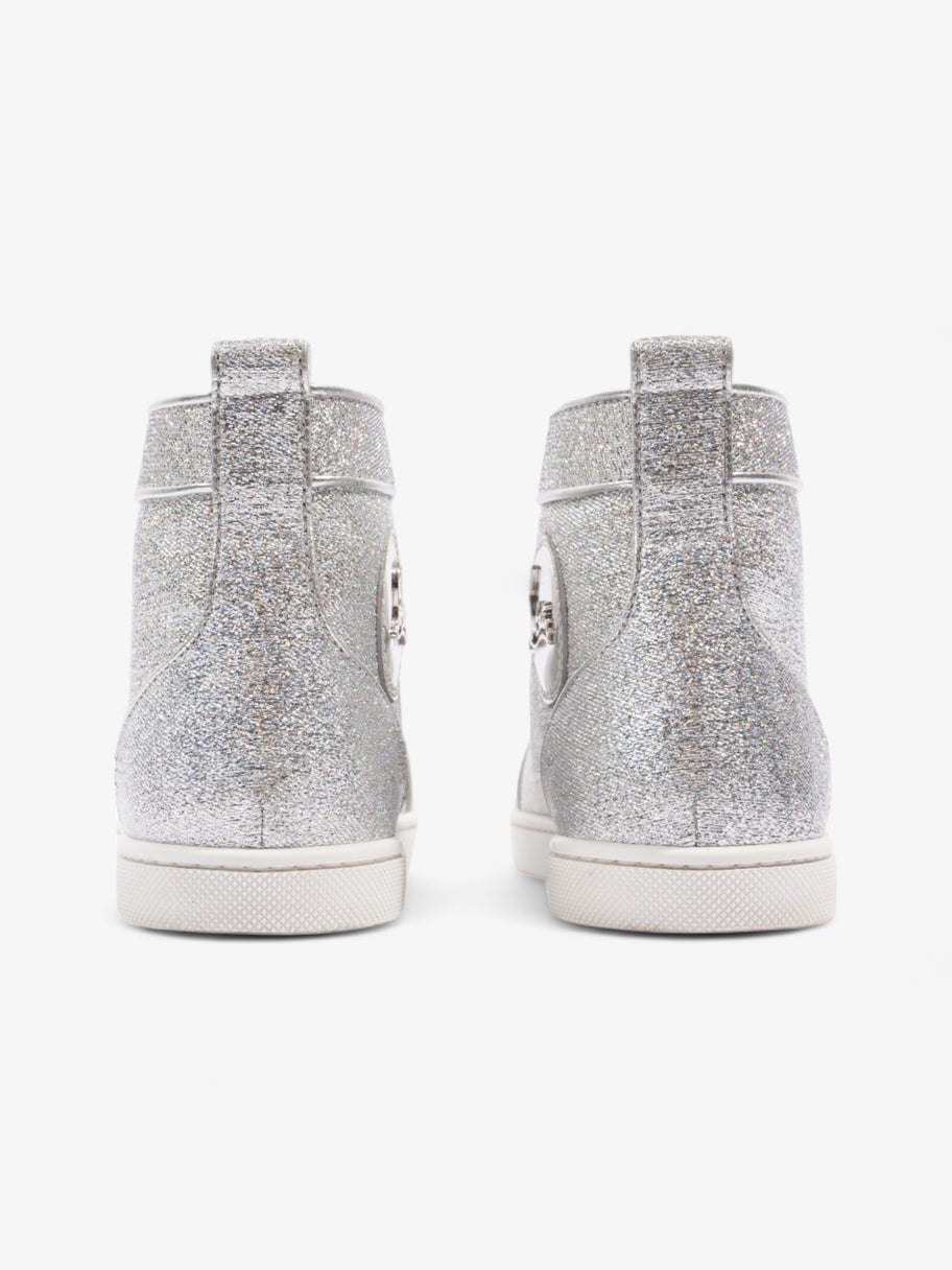 Christian Louboutin Bip Bip Orlato Silver Glitter EU 35.5 UK 2.5 Image 6