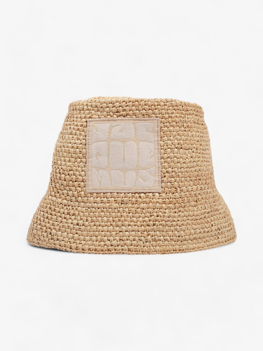 Jacquemus Le Bob Ficiu Natural / Beige Raffia 58 Image 1