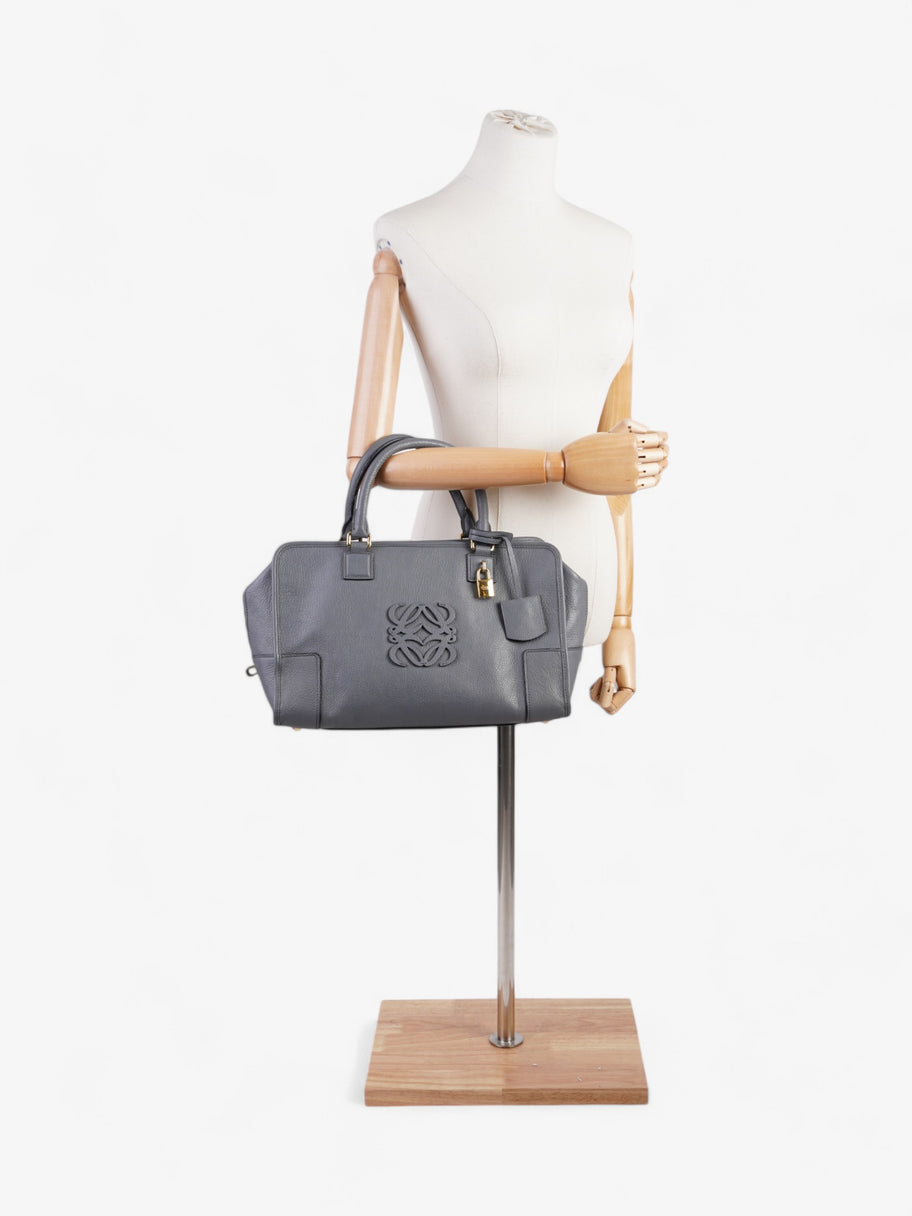 Loewe Amazona Grey Leather 36 Image 2