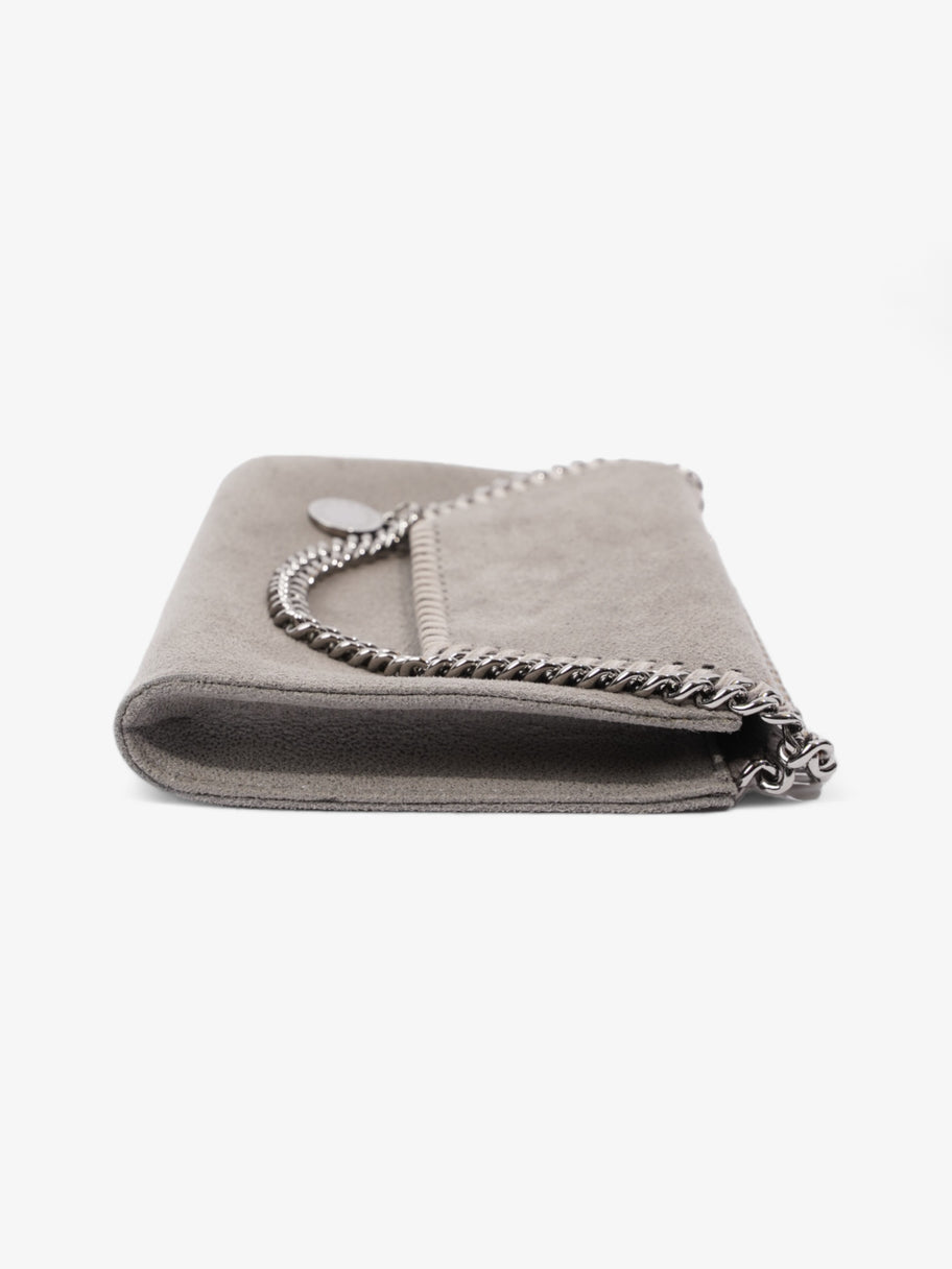 Stella McCartney Falabella Shoulder Bag Grey Fabric Mini Image 3