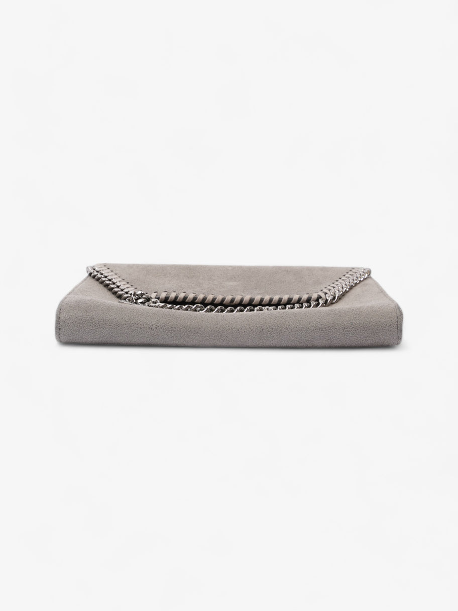 Stella McCartney Falabella Shoulder Bag Grey Fabric Mini Image 6