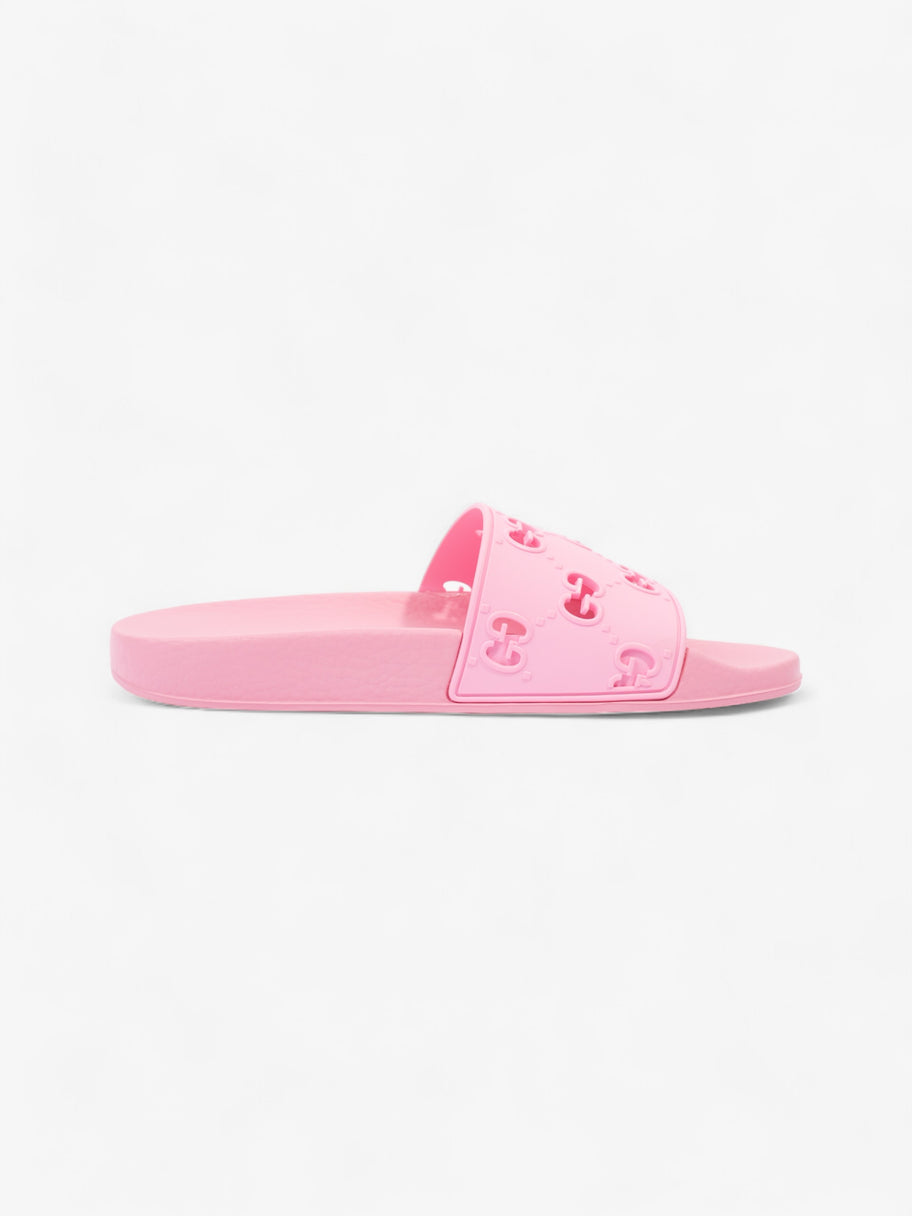 Gucci GG Sliders Pink Rubber EU 38 UK 5 Image 4