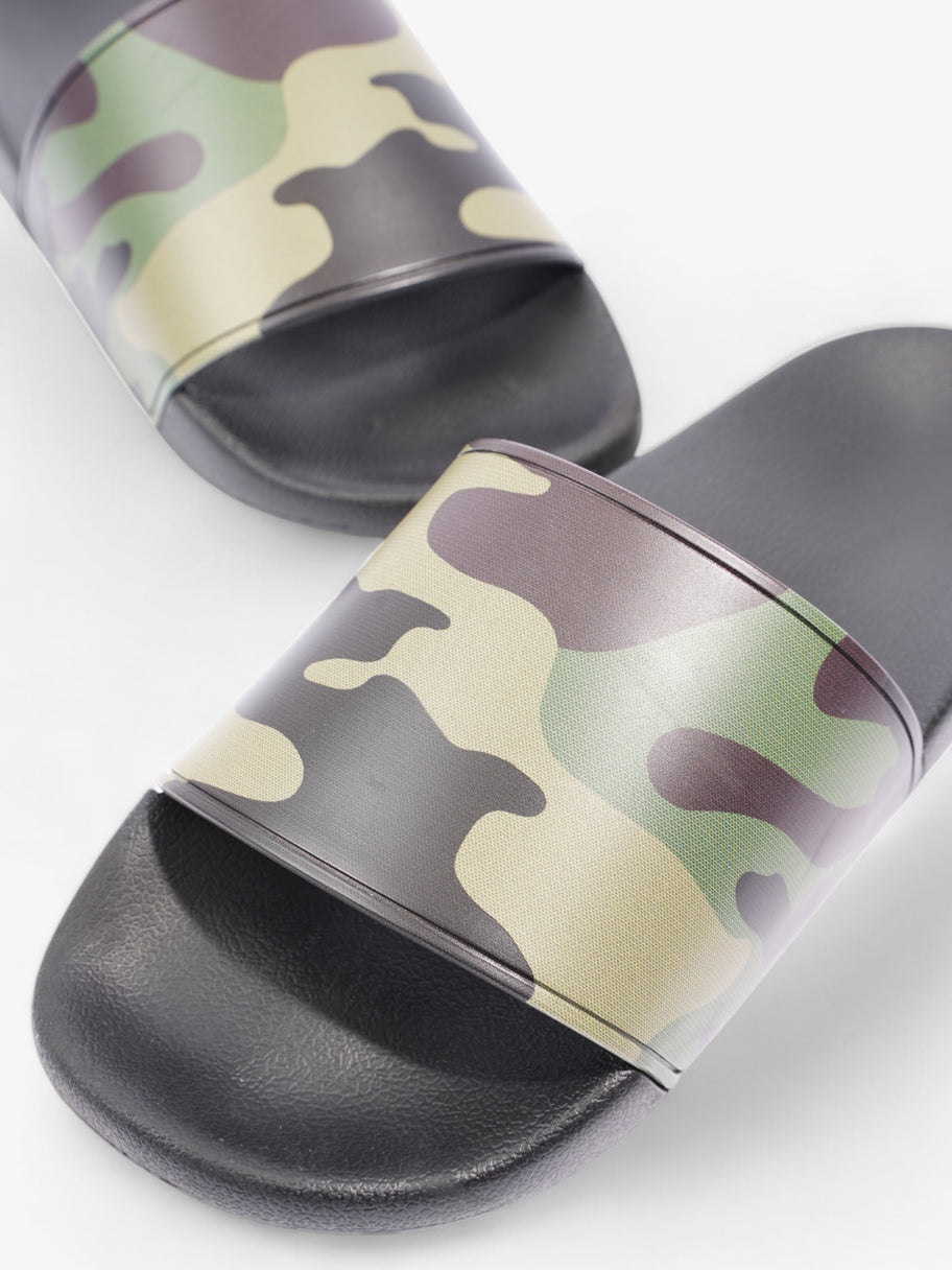 Burberry Camo Slides Khaki / Black Rubber EU 41 UK 7 Image 9