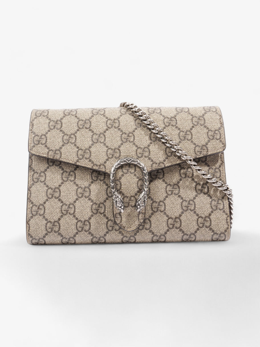 Gucci Dionysus Chain Wallet GG Supreme Coated Canvas Image 1