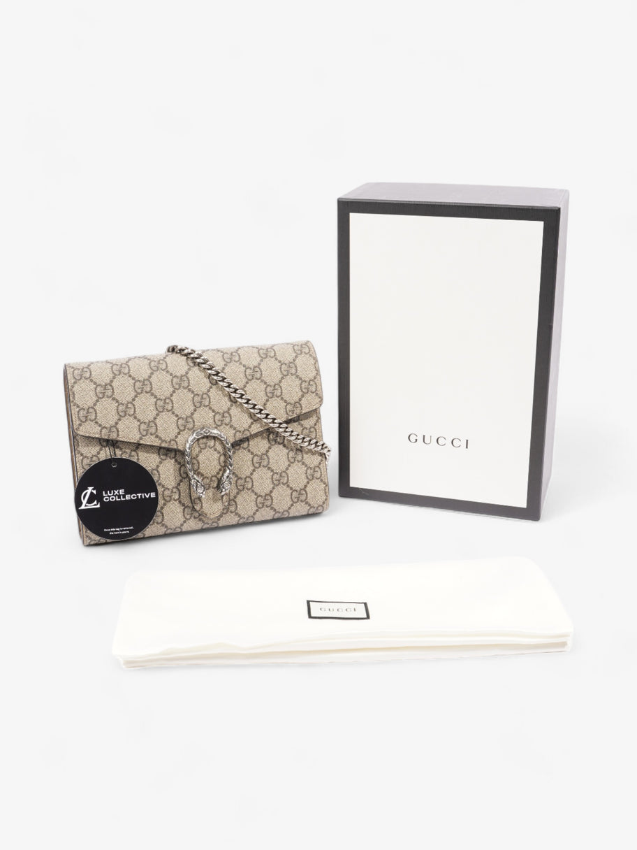 Gucci Dionysus Chain Wallet GG Supreme Coated Canvas Image 7