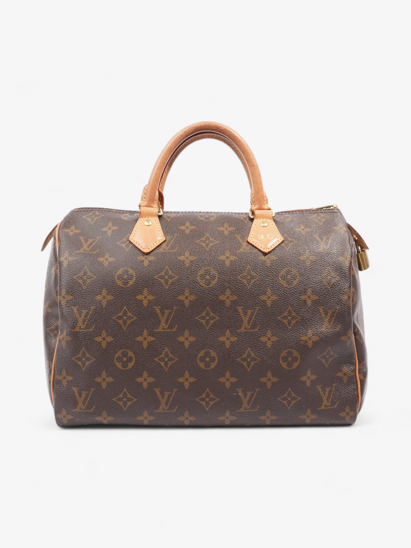  Louis Vuitton Speedy 30 Monogram Coated Canvas