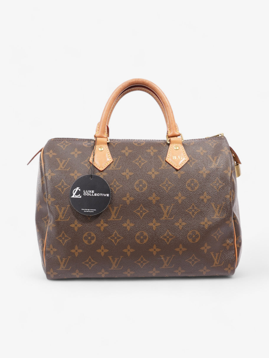 Louis Vuitton Speedy 30 Monogram Coated Canvas Image 8