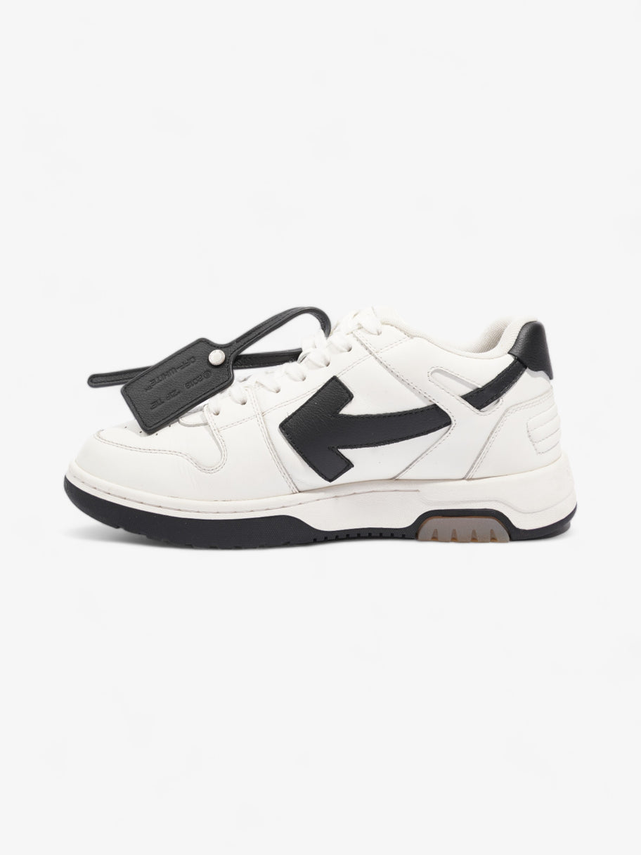 Off White Out Of Office Sneakers White / Black / Blue Leather EU 42 UK 8 Image 3