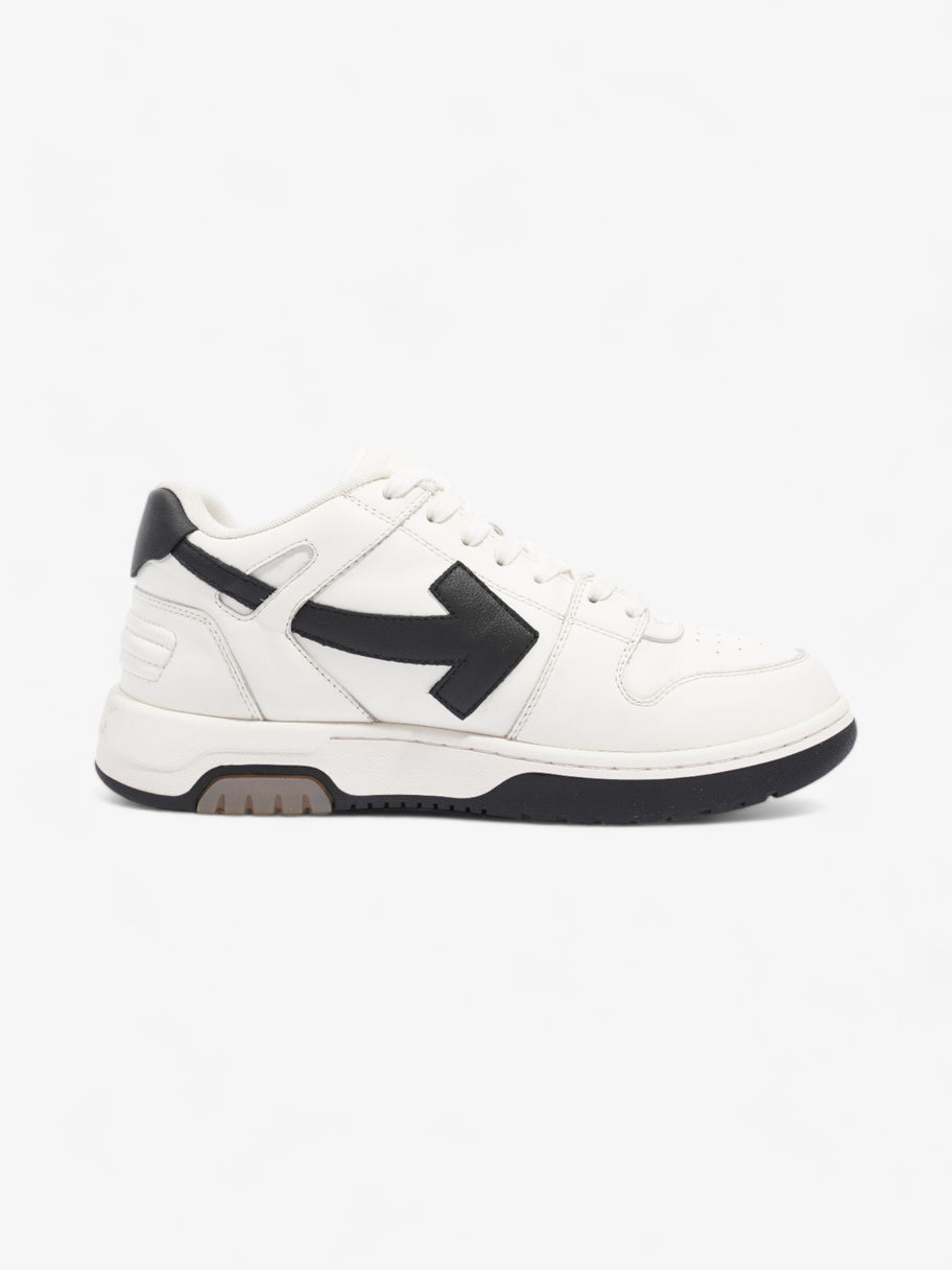 Off White Out Of Office Sneakers White / Black / Blue Leather EU 42 UK 8 Image 4