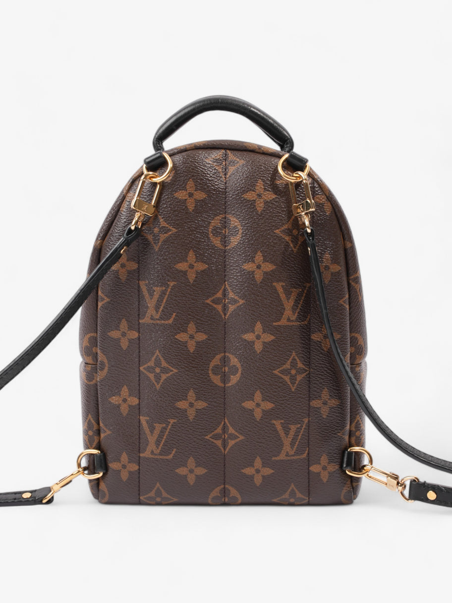 Louis Vuitton Palm Springs Monogram / Black Coated Canvas Mini Image 4