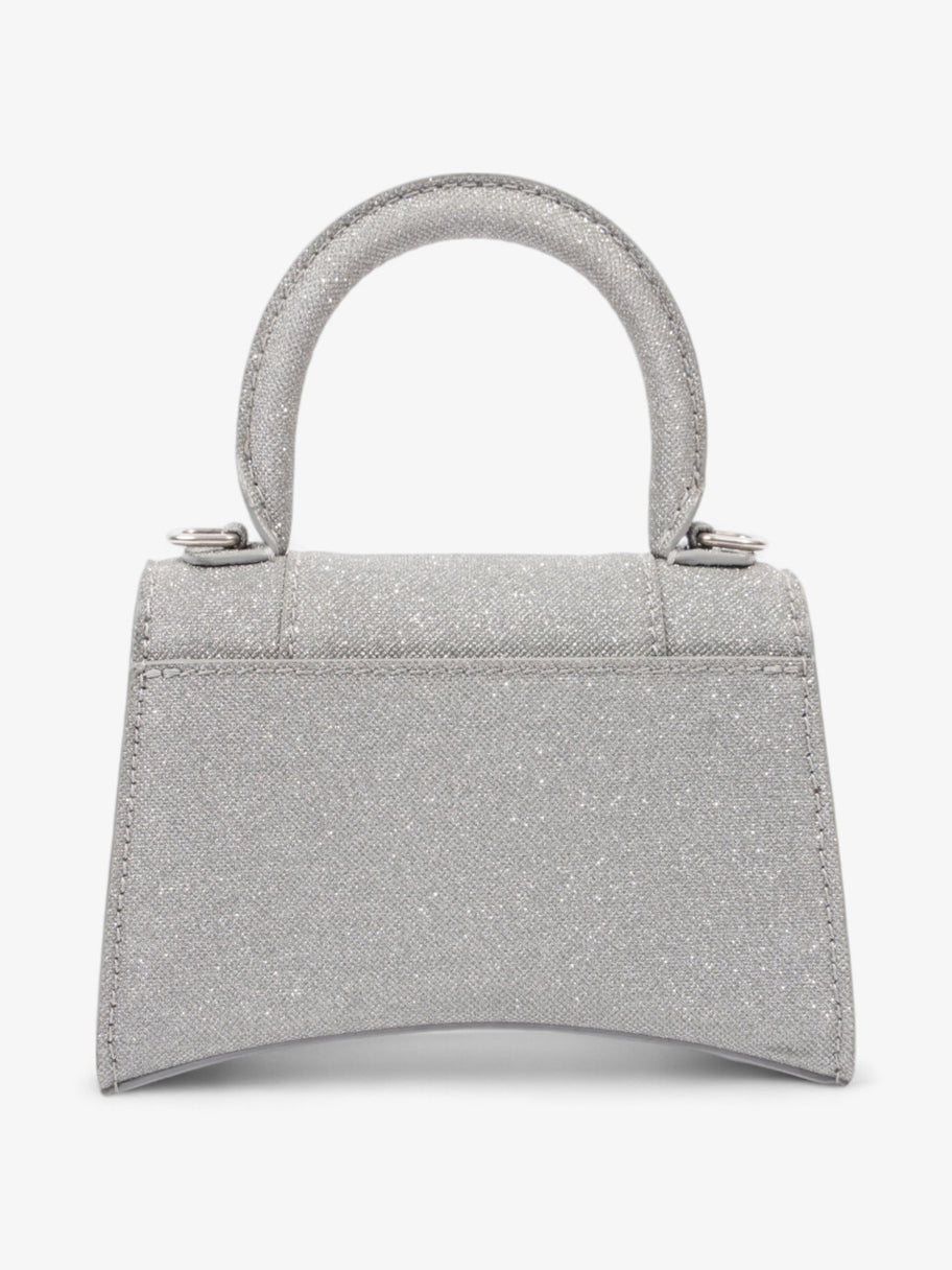 Balenciaga Hourglass Silver Glitter XS Image 4