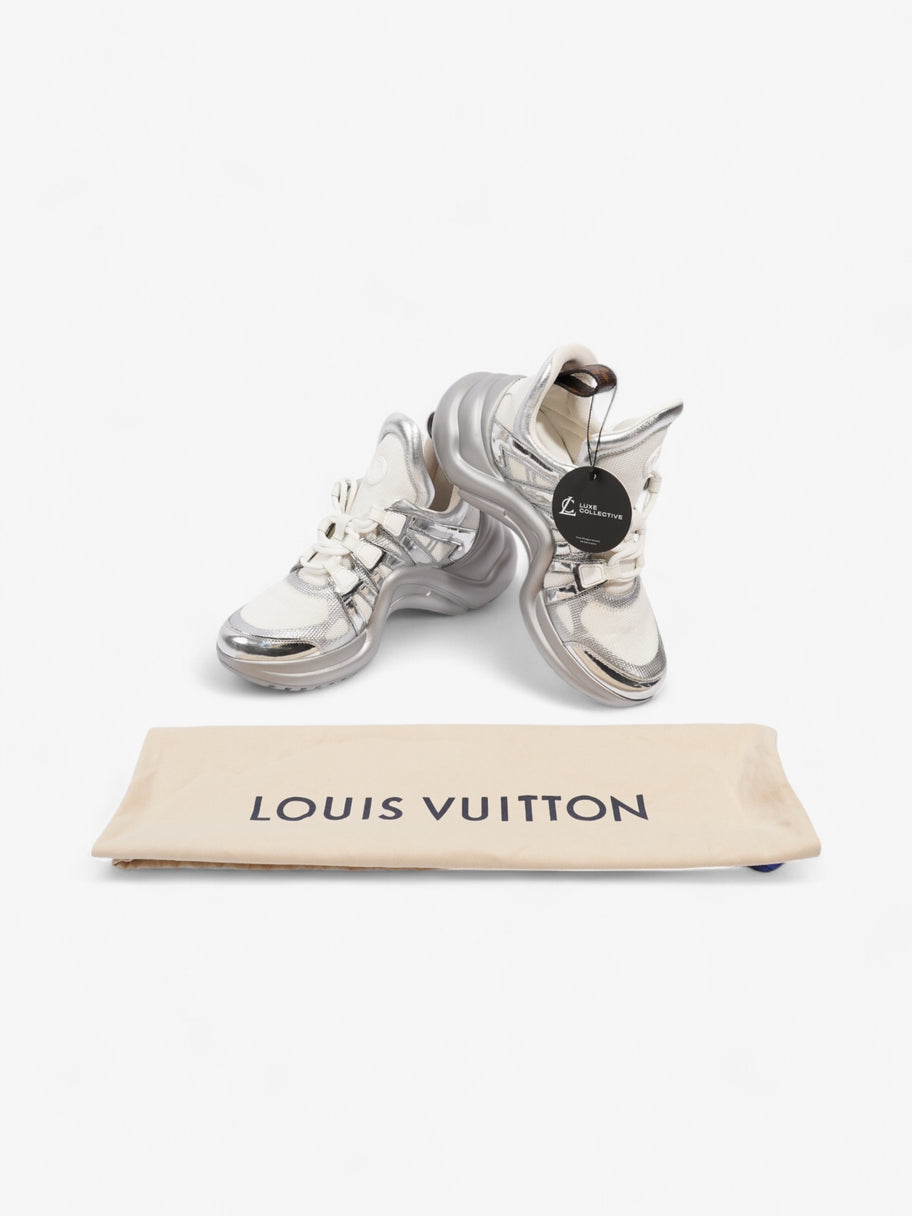 Louis Vuitton Archlight Silver / White Mesh EU 37 UK 4 Image 9