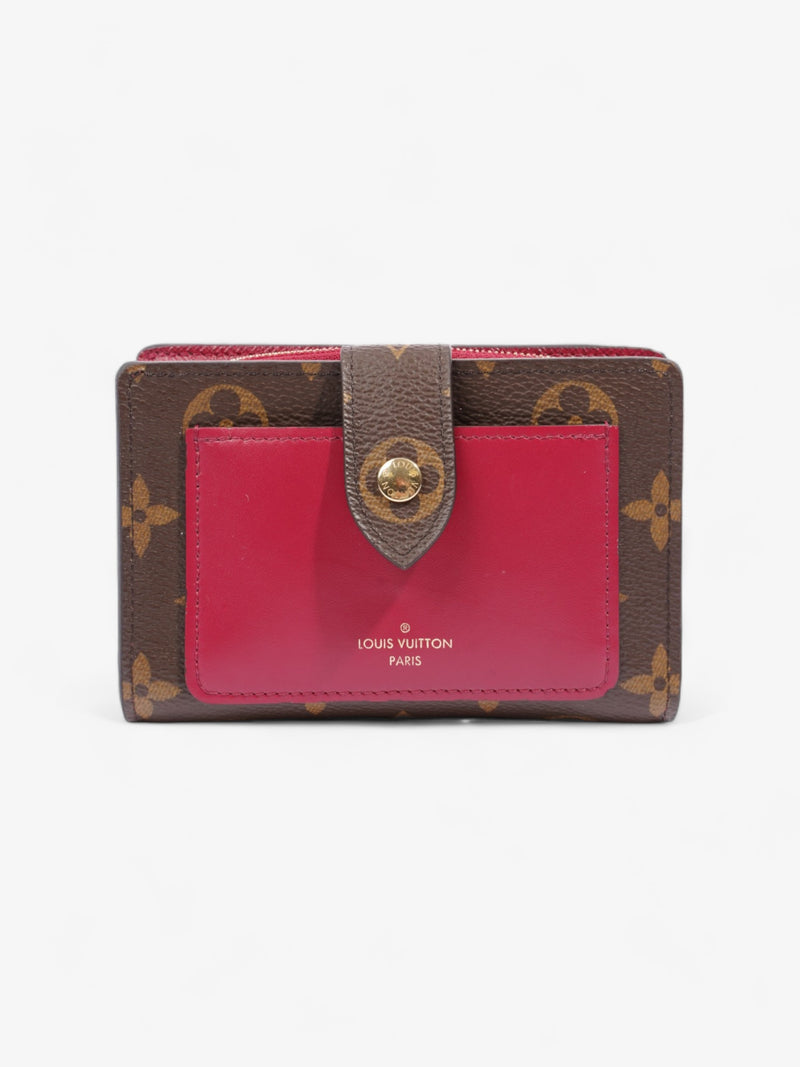  Juillette Wallet Monogram / Pink Coated Canvas