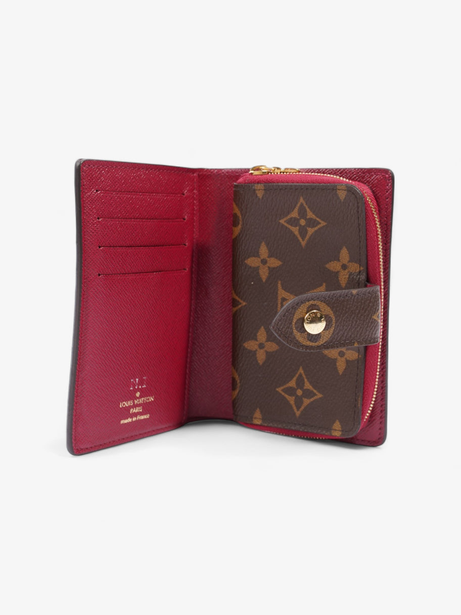 Juillette Wallet Monogram / Pink Coated Canvas Image 5