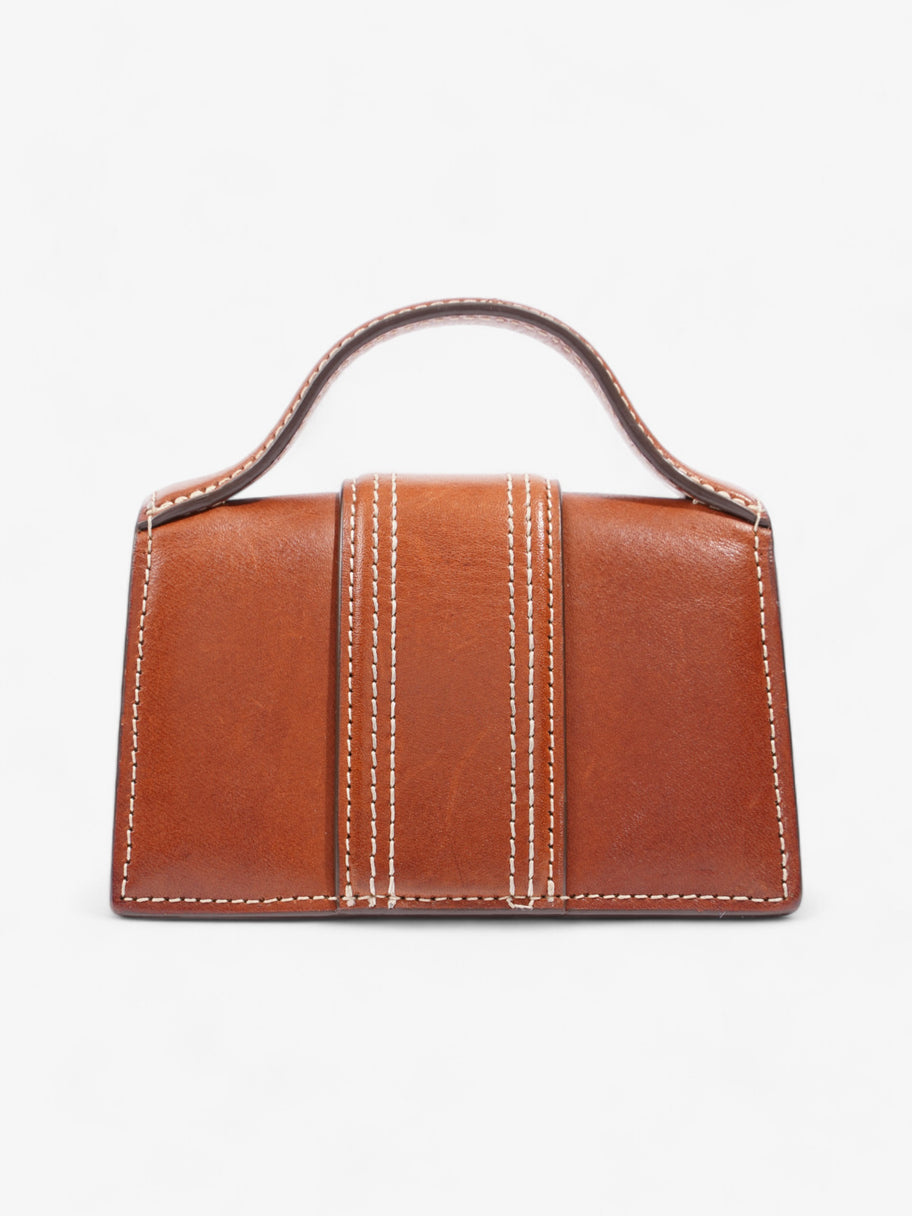 Jacquemus Le Petite Bambino Brown Leather Image 4