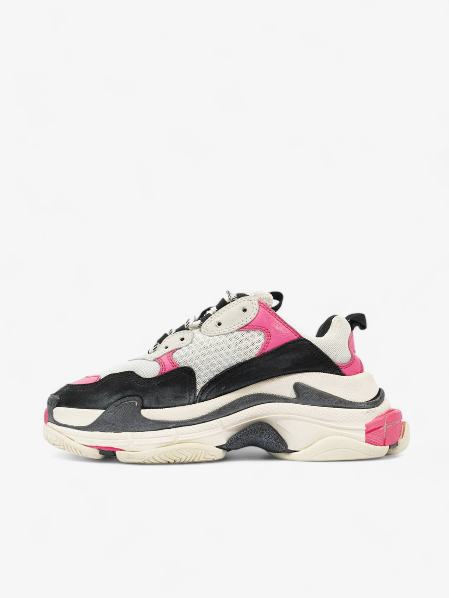 Triple S White / Black / Pink Mesh EU 37 UK 4 Image 3