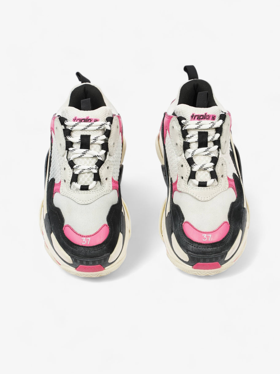 Triple S White / Black / Pink Mesh EU 37 UK 4 Image 9