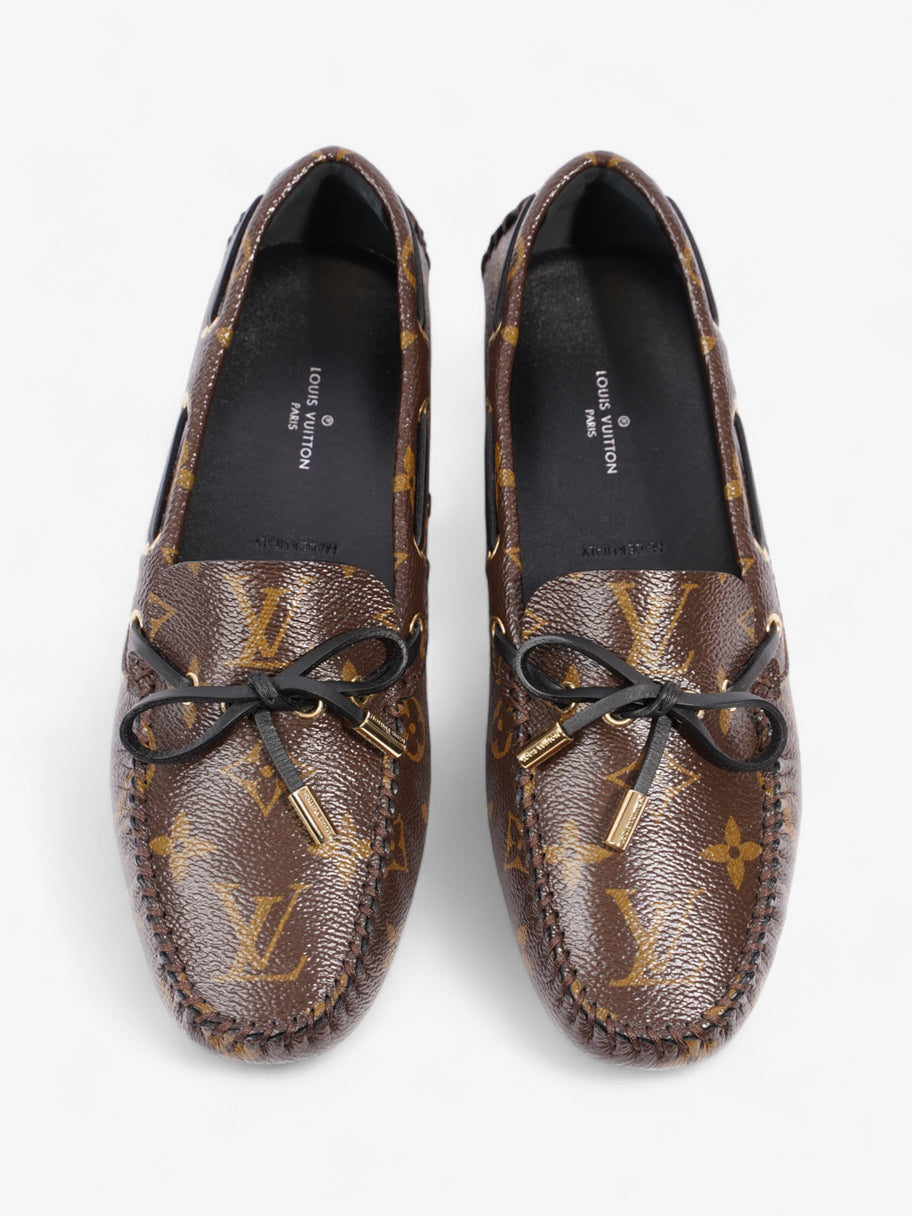 Louis Vuitton Gloria Loafers Monogram Coated Canvas EU 36.5 UK 3.5 Image 8