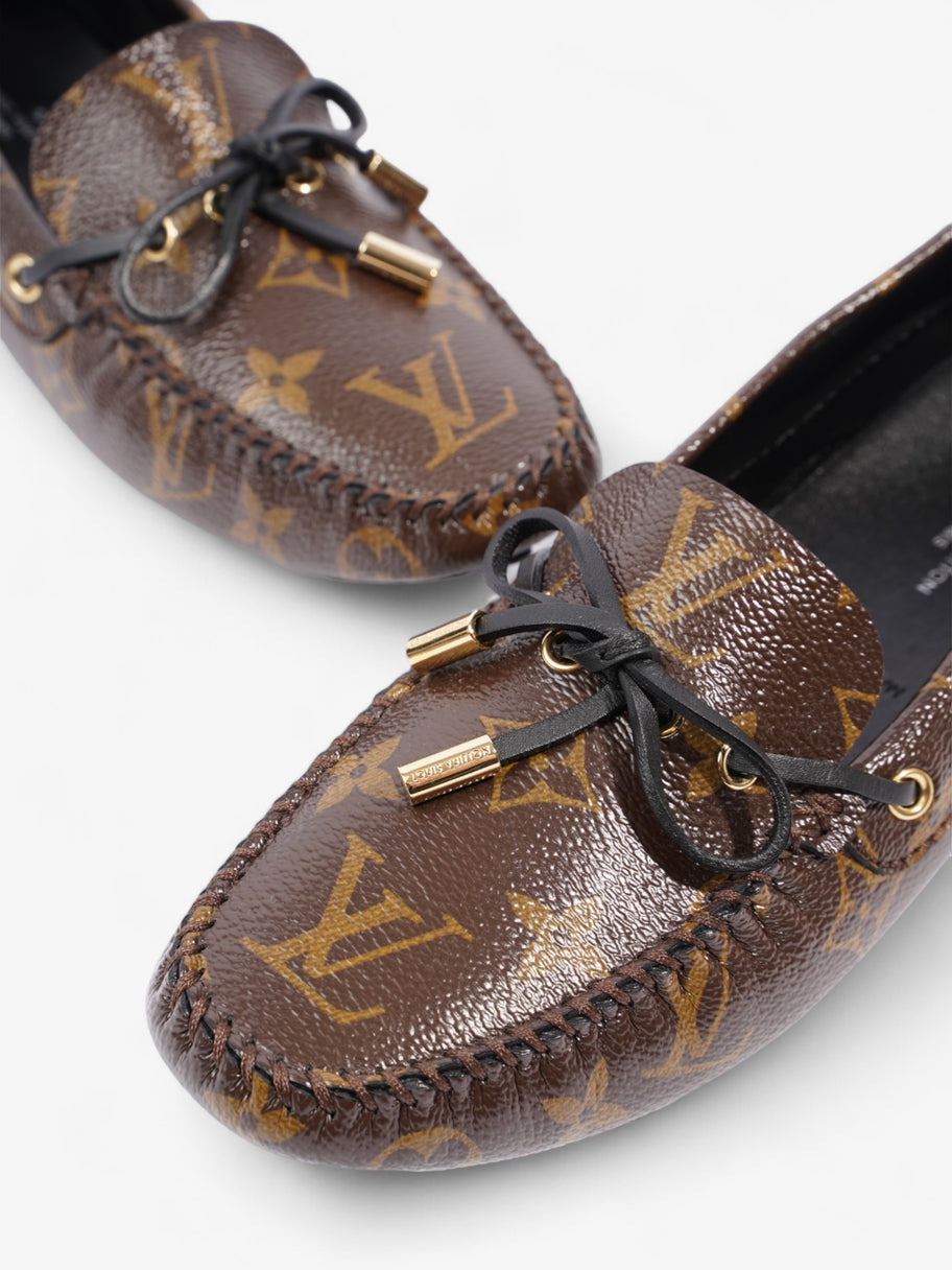 Louis Vuitton Gloria Loafers Monogram Coated Canvas EU 36.5 UK 3.5 Image 9