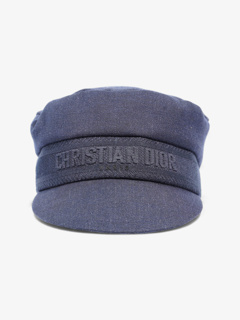  DiorTravel Cap  Navy Blue Cotton 58