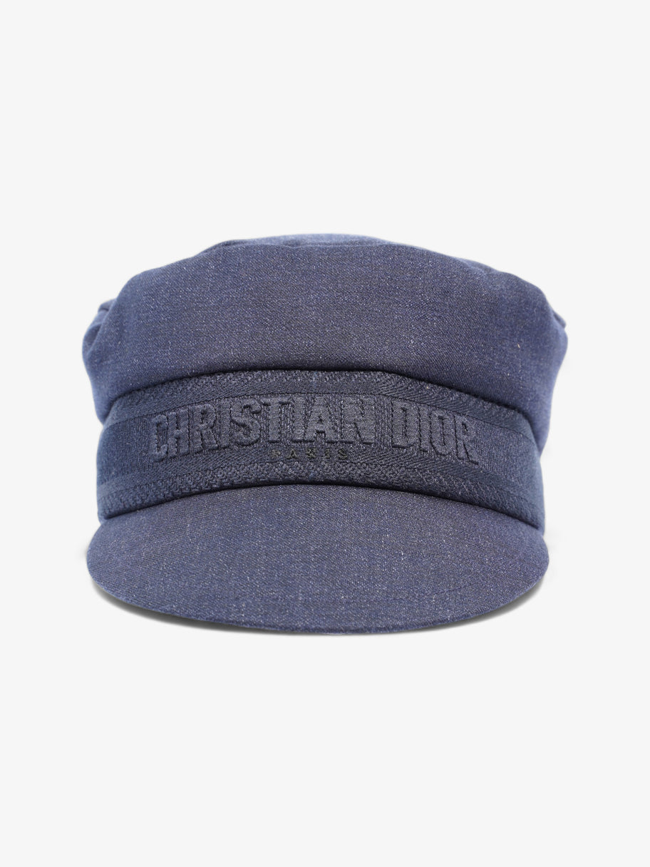 DiorTravel Cap  Navy Blue Cotton 58 Image 1