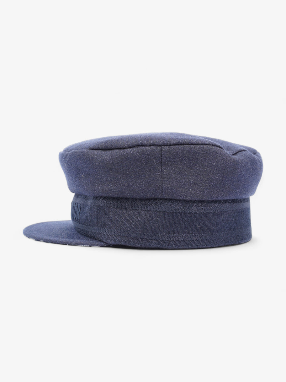 DiorTravel Cap  Navy Blue Cotton 58 Image 2