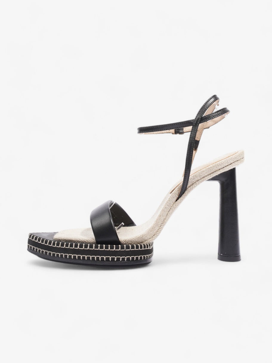 Jacquemus Les Sandales Novio 100mm Black / Natural Leather EU 36 UK 3 Image 3