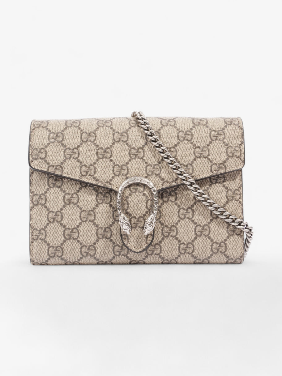 Gucci Dionysus Chain Wallet GG Supreme Coated Canvas Image 1