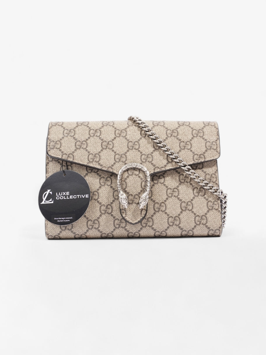 Gucci Dionysus Chain Wallet GG Supreme Coated Canvas Image 9