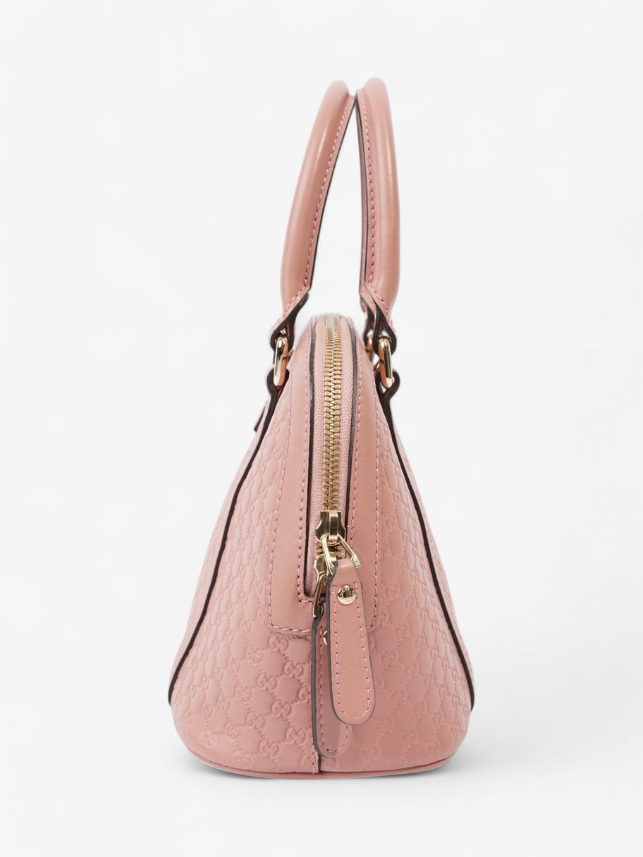 Gucci Dome Bag Pink Guccissima Leather Mini Image 3