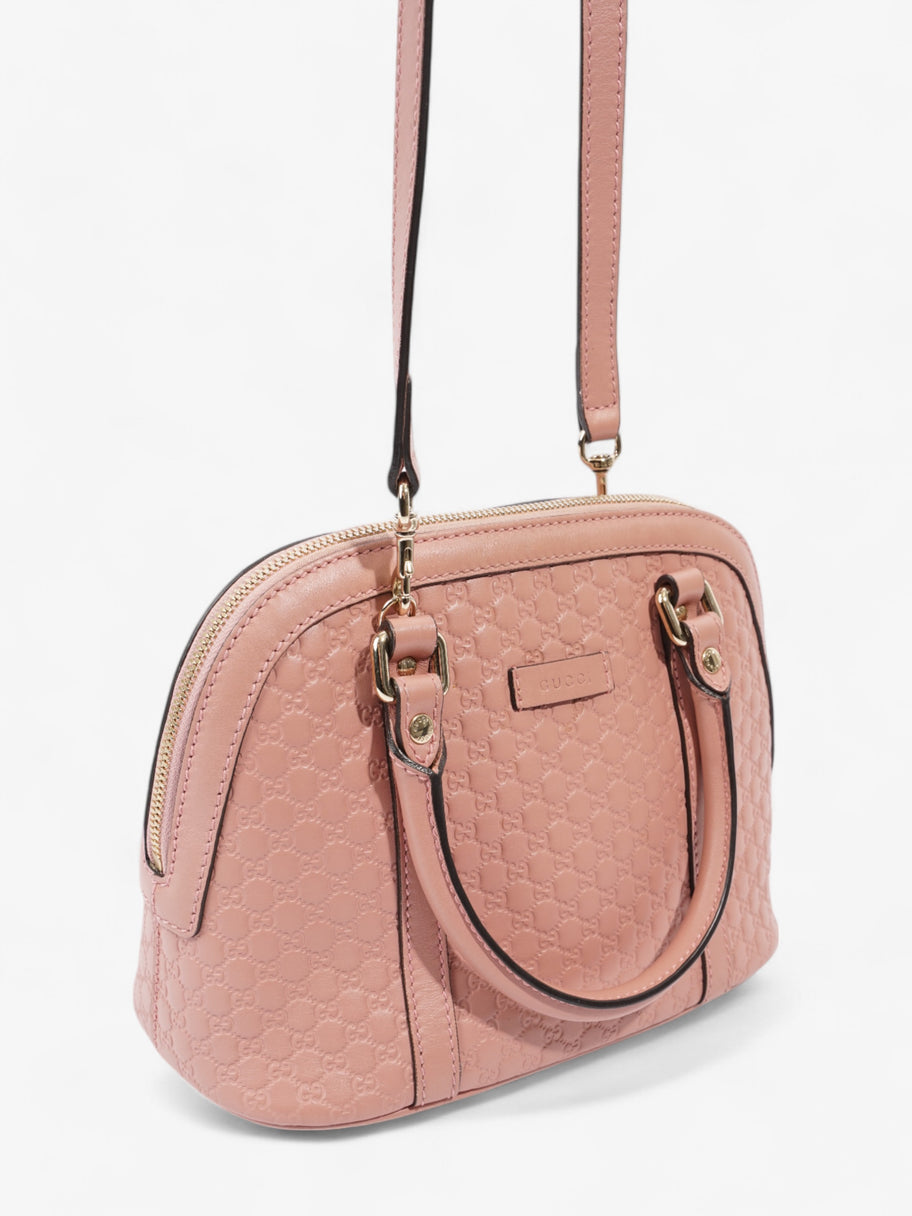 Gucci Dome Bag Pink Guccissima Leather Mini Image 7