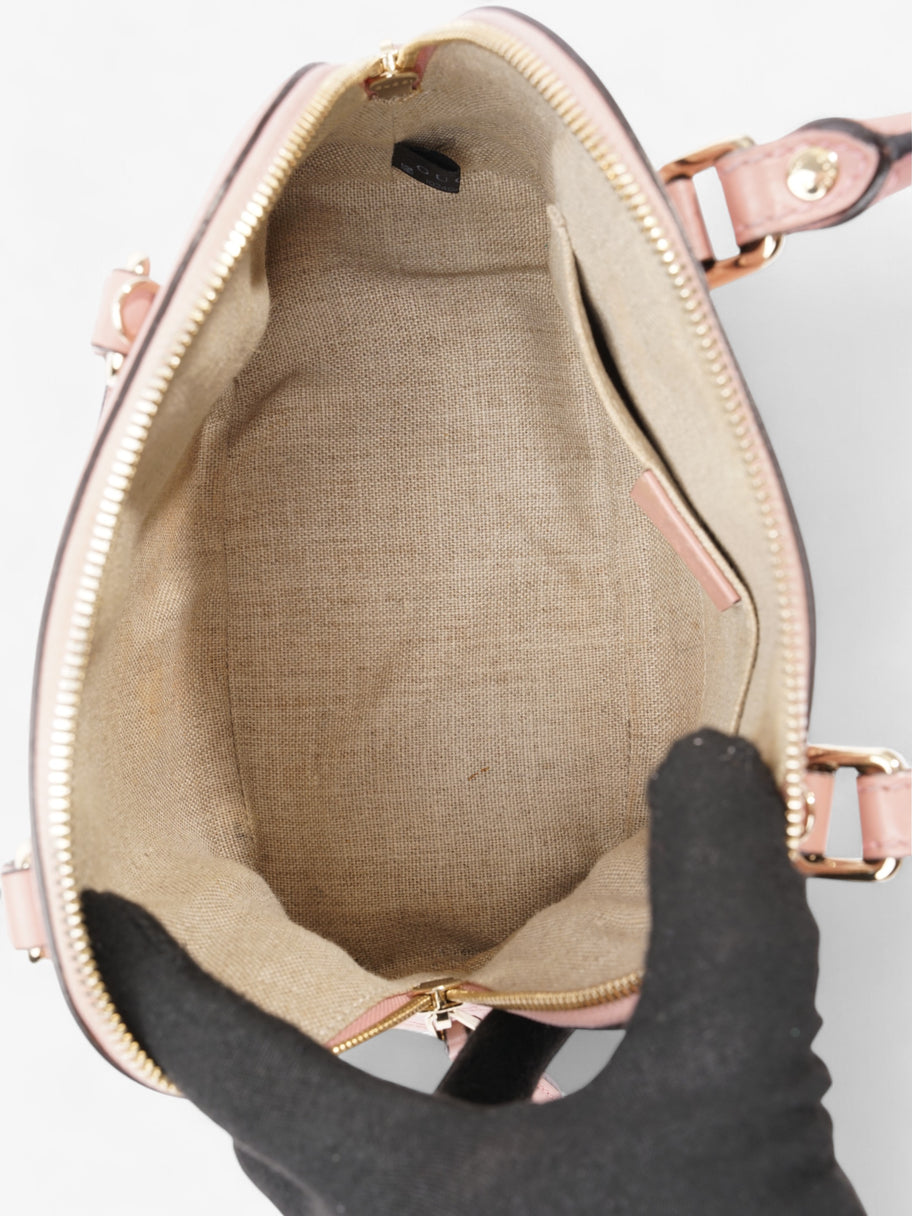 Gucci Dome Bag Pink Guccissima Leather Mini Image 8