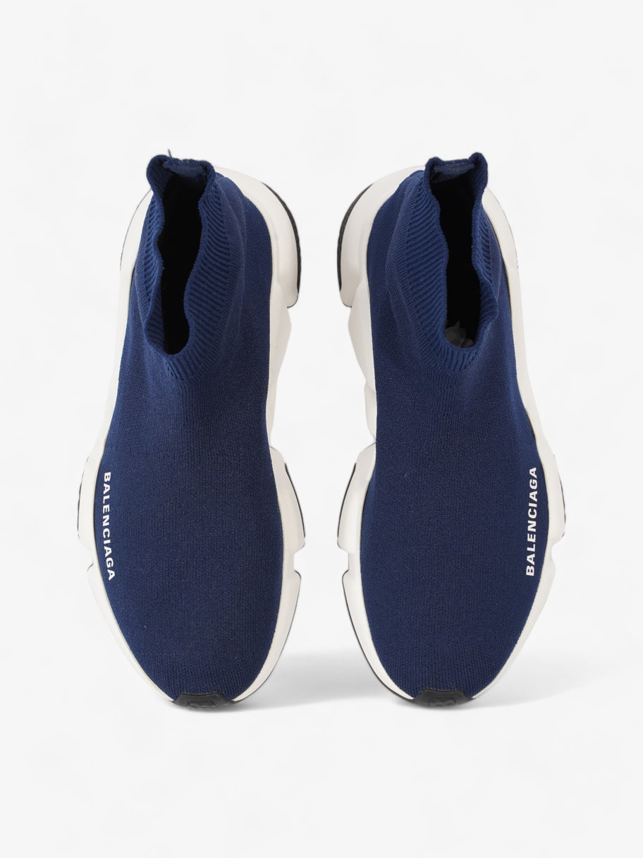 Balenciaga Speed Navy / White Cotton EU 36 UK 3 Image 8