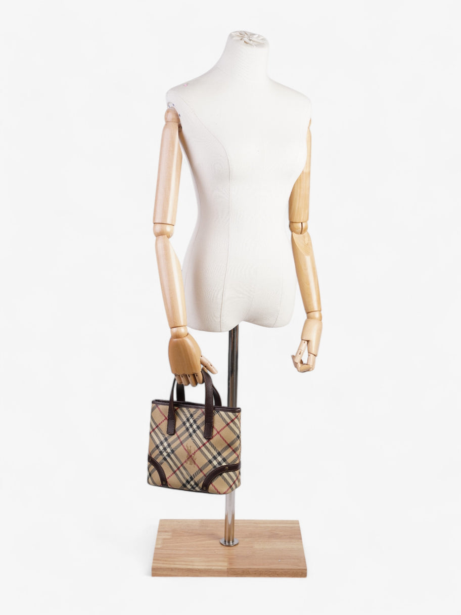 Burberry Check Handbag Nova Check PVC Image 2