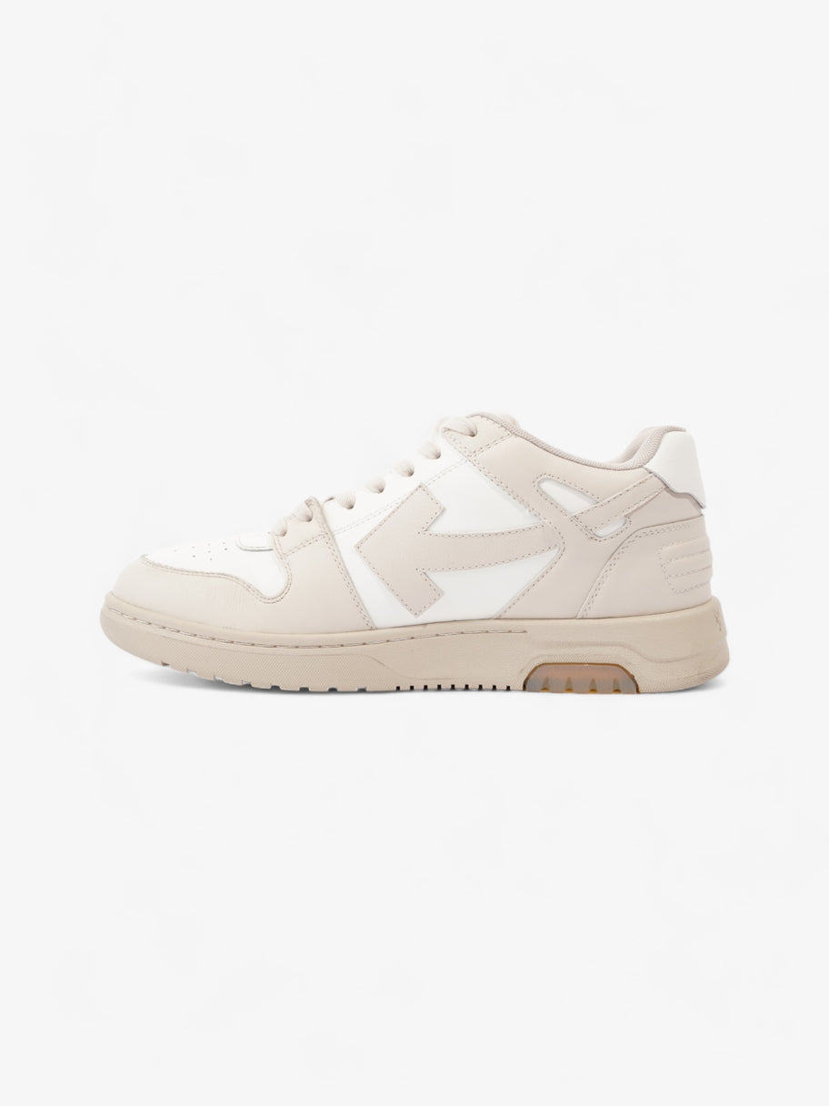 Off White Out Of Office Beige / White Leather EU 42 UK 8 Image 3