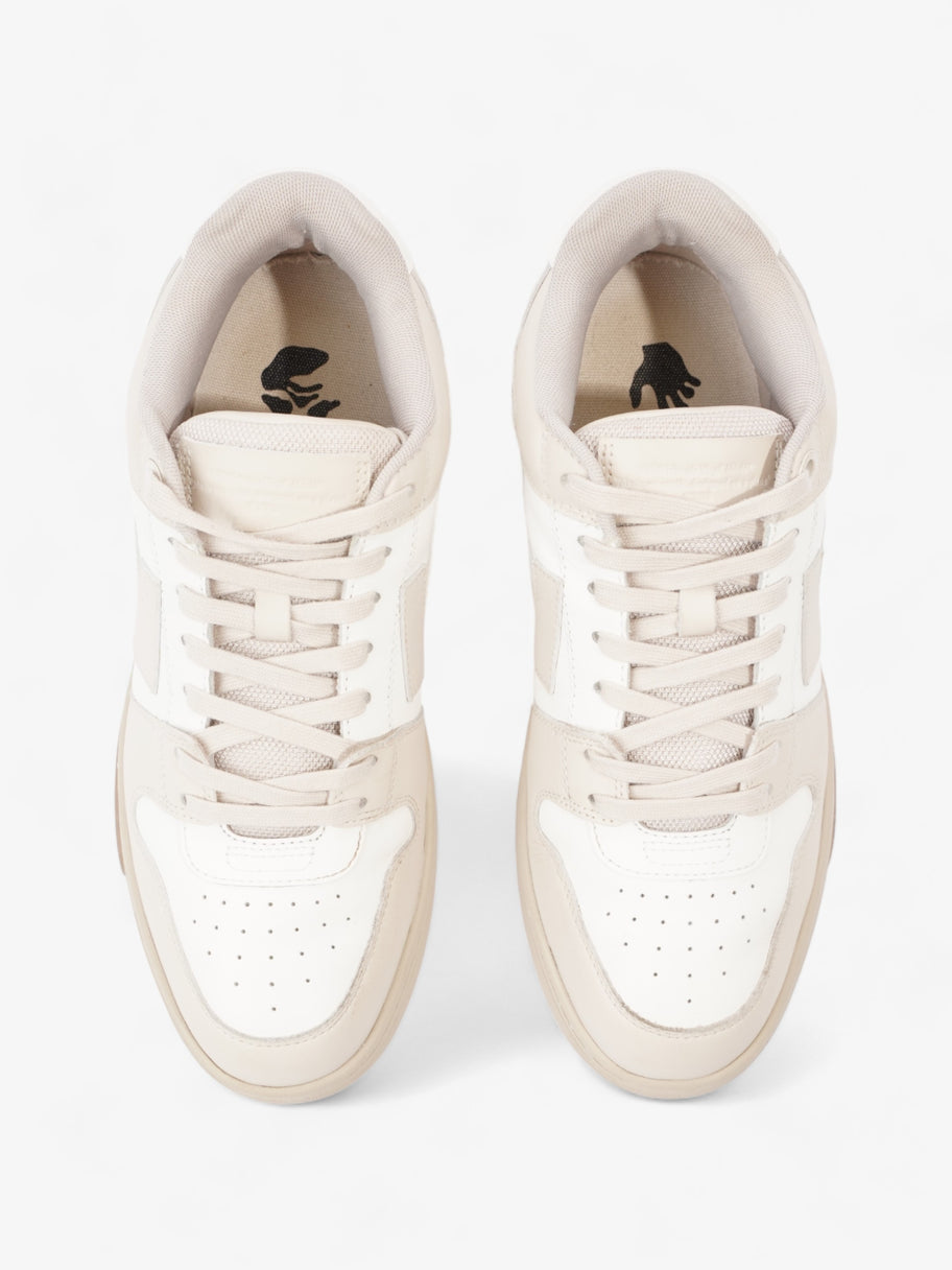 Off White Out Of Office Beige / White Leather EU 42 UK 8 Image 8