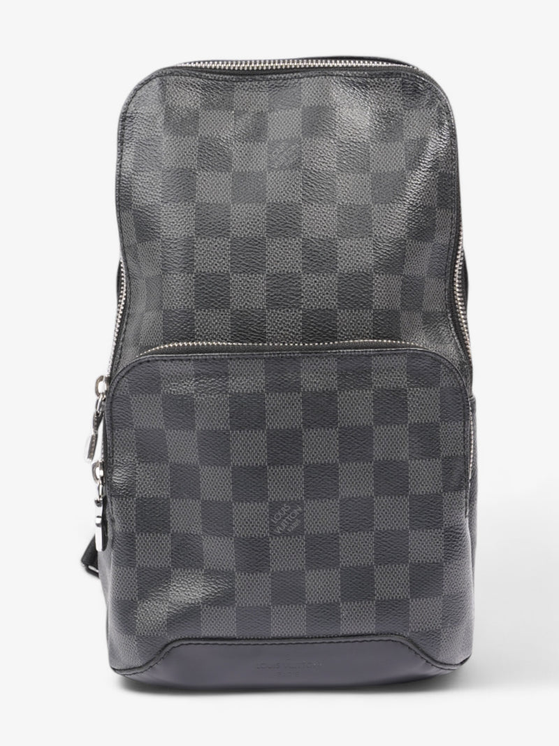  Louis Vuitton Avenue Sling Bag Damier Graphite Coated Canvas